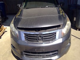 2009 HONDA ACCORD, GRAY, EX-L, 3.5L, AT,  A25082